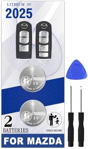 Amazon Com Lucrum Key Fob Battery Replacement For Mazda 2019 2025 3 6 Cx 5 Cx 50 Cx 70 Cx 9 Cx 90 Cx 30 2Pcs Cr 2032 Batteries For Car Remote Key Automotive