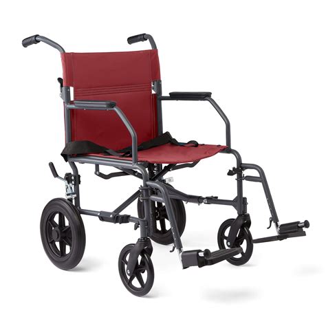 Amazon Com Medline Basic Steel Transport Chair Full Length Arms Swing Away Footrests 12 Wheels Gray Burgundy Durable Convenient Mobility Aid Health Household Amazon Com Medline Basic Steel Transport Chair Full Length Arms Swing Away Footrests 12 Wheels Gray Burgundy Durable Convenient Mobility Aid Health Household