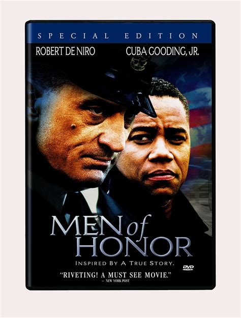 Amazon Com Men Of Honor Dvd Cuba Gooding Jr Robert De Niro Charlize Theron Aunjanue Ellis Hal Holbrook Michael Rapaport Powers Boothe David Keith Holt Mccallany David Conrad Joshua Leonard Carl Lumbly