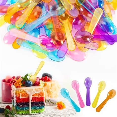 Amazon Com Mini Ice Cream Dessert Taster Spoons Multi Colors Amazon Com Mini Ice Cream Dessert Taster Spoons Multi Colors