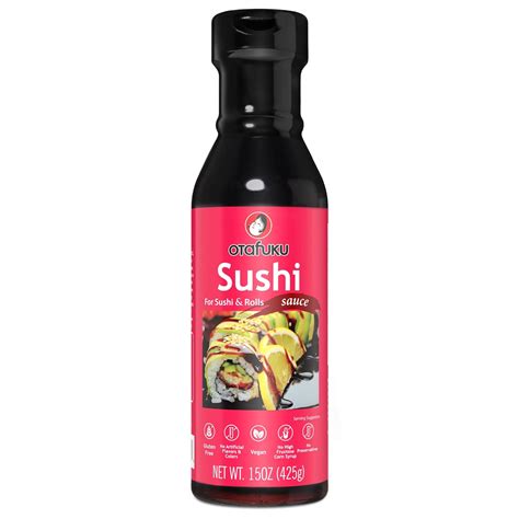 Amazon Com Otafuku Sushi Eel Sauce For Sushi Rolls Japanese Unagi
