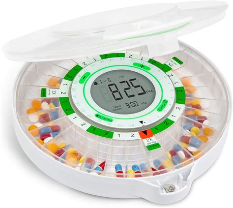 Amazon Com Pointells Automatic Pill Dispenser With Sound Alarm For
