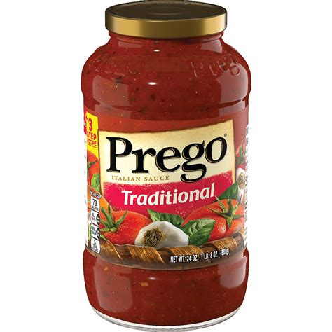 Amazon Com Prego Traditional Pasta Sauce 24 Oz Jar Pack Of 4 Grocery Gourmet Food Amazon Com Prego Traditional Pasta Sauce 24 Oz Jar Pack Of 4 Grocery Gourmet Food