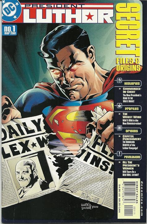 Amazon Com President Luthor 1 Secret Files Origins Dc Comics Books Amazon Com President Luthor 1 Secret Files Origins Dc Comics Books