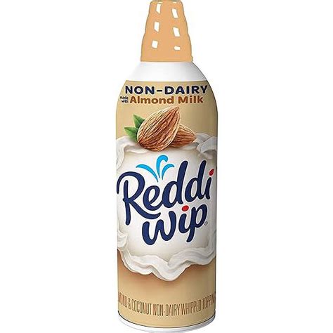 Amazon Com Reddi Wip Non Dairy Almond Whipped Cream 6 Ounce 6 Per Case Grocery Gourmet Food