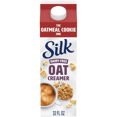 Amazon Com Silk Oat Creamer Oatmeal Cookie Smooth Lusciously Creamy Dairy Free And Gluten Free Creamer From The No 1 Brand Of Plant Based Creamers 32 Fl Oz Carton Everything Else
