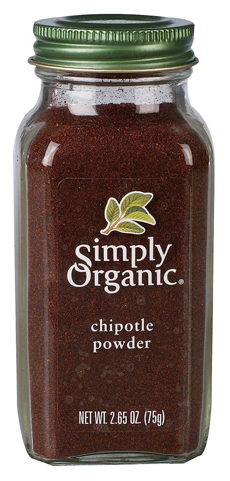 Amazon Com Simply Organic Chipotle Powder 2 65 Oz Everything Else
