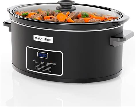 Amazon Com Slow Cooker Extra Large 10 Quart Cooking Slow Cookers Pot