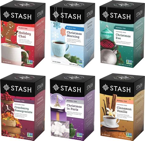 Amazon Com Stash Tea Holidays Are Here Variety Pack Sampler Assortment Caffeinated Non Gmo Project Verified Premium Tea With No Artificial Ingredients 18 Count Pack Of 6 108 Bags Total Amazon Com Stash Tea Holidays Are Here Variety Pack Sampler Assortment Caffeinated Non Gmo Project Verified Premium Tea With No Artificial Ingredients 18 Count Pack Of 6 108 Bags Total