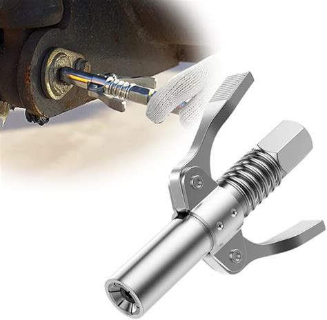 Amazon Com Strong Lock On Grease Couplers Double Handle Grease Gun