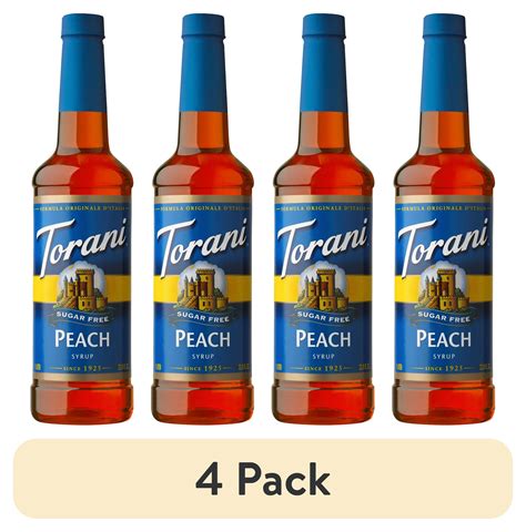 Amazon Com Torani Sugar Free Syrup Variety 3 Pack Peach Coconut And Raspberry Syrup For Drinks Zero Calories Pumps Included 25 4 Fl Oz Ea Grocery Gourmet Food