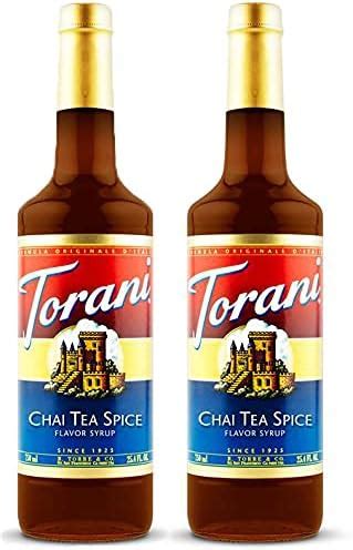 Amazon Com Torani Syrup Chai Tea Spice 25 4 Ounces Pack Of 4 Amazon Com Torani Syrup Chai Tea Spice 25 4 Ounces Pack Of 4
