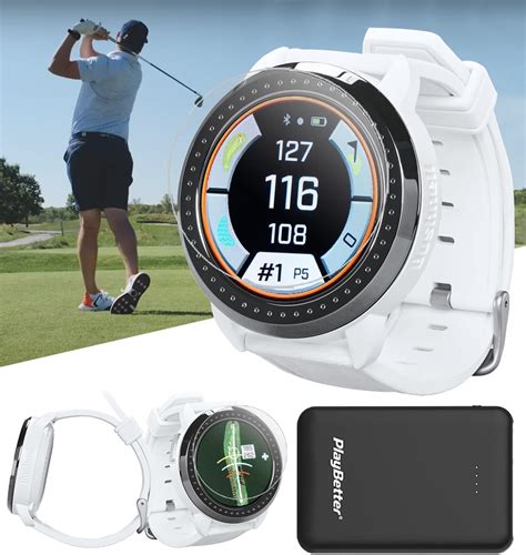 Amazon Com Wearable4u Bushnell Ion Elite White Golf Gps Watch With Cloth Bundle Electronics