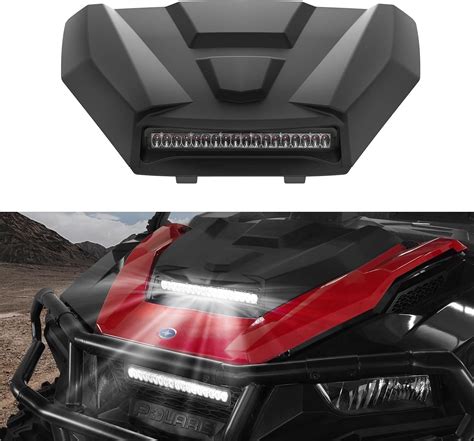 Amazon Com Xutvotor Hood Scoop With Light For Polaris General 1000 Xp 1000 2016 2020 Hood Scoop With Led Auxiliary Light Kit For Polaris General 1000 4 1000 Xp 1000 Xp 4 1000 2016 2020 Accessories Automotive