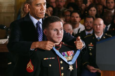 American Hero Obama Awards Medal Of Honor To Retired Marine American Hero Obama Awards Medal Of Honor To Retired Marine