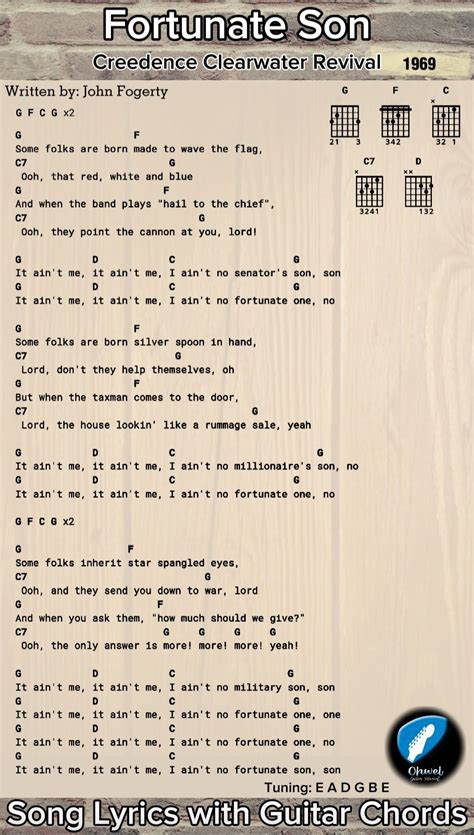 Amp Quot Fortunate Son Amp Quot Lyrics Amp Meaning Creedence Clearwater Revival Amp Quot Fortunate Son Amp Quot Lyrics Amp Meaning Creedence Clearwater Revival