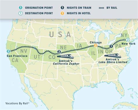 Amtrak Vacation Coast To Coast Across The Usa San Francisco To New York City