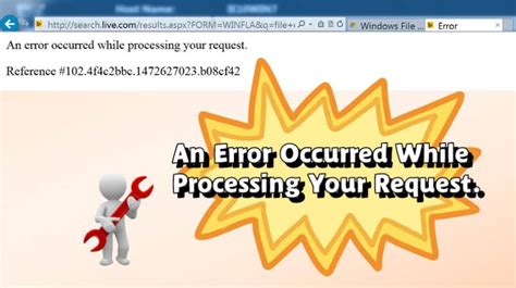 Error Occurred Reference Issue