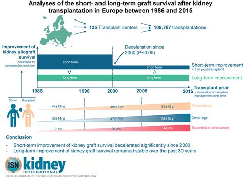 Analyses Of The Short And Long Term Graft Survival After Kidney