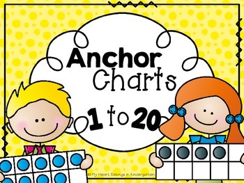 Anchor Charts For Numbers To 20 Number Recognition Number Sense