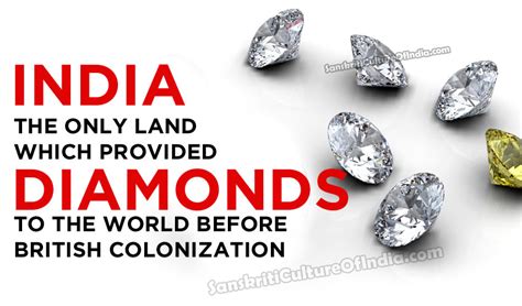 Ancient India And Diamonds A Brief Note