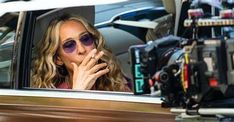 And Just Like That Carrie Bradshaw Is Smoking Again