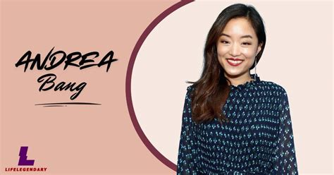 Andrea Bang Canadian Actress Writer Asian Canadian Advocate