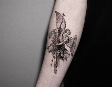 Angel Forearm Tattoo Ideas At Matthew Calzada Blog