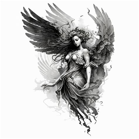 Angel Tattoo Drawings