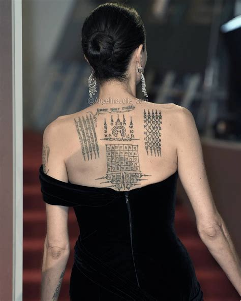 Angelina Jolie Tattoos Tattoo For A Week
