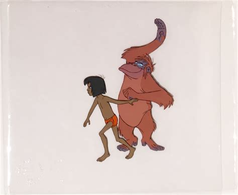 Animation Collection Original Production Cels Of King Louie Mowgli