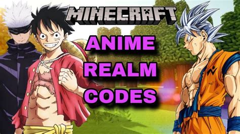 Anime Realm Codes