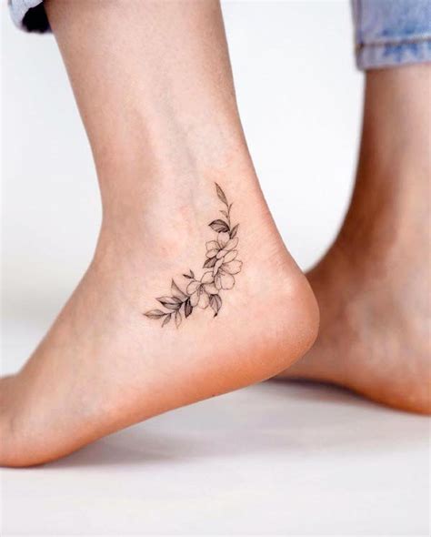 Ankle Tattoo Designs For Women