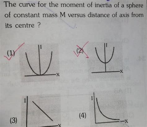 Answered The Curve For The Moment Of Inertia Of A Sphere Of Constant Answered The Curve For The Moment Of Inertia Of A Sphere Of Constant