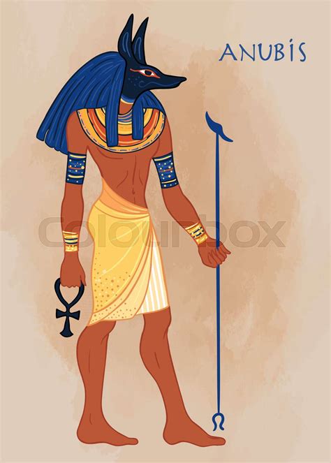 Anubis In Ancient Egyptian God Of Death Mummification Embalming The Afterlife Cemeteries Tombs And The Underworld Vector Isolated Illustration A Man With The Head Of A Jackal Or Wolf Stock Vector By Anubis In Ancient Egyptian God Of Death Mummification Embalming The Afterlife Cemeteries Tombs And The Underworld Vector Isolated Illustration A Man With The Head Of A Jackal Or Wolf Stock Vector By