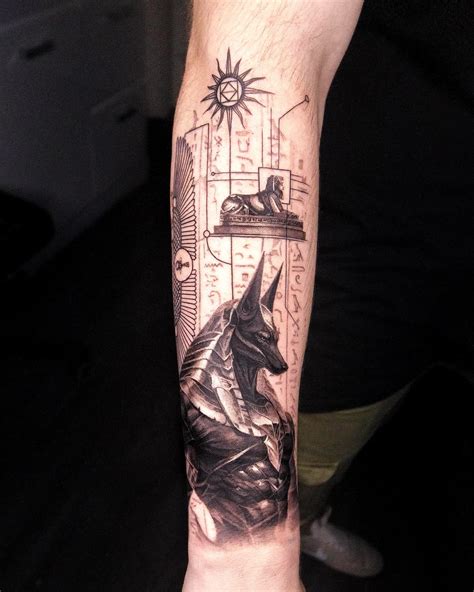 Anubis Sleeve Tattoo Designs Anubis Sleeve Tattoo Designs