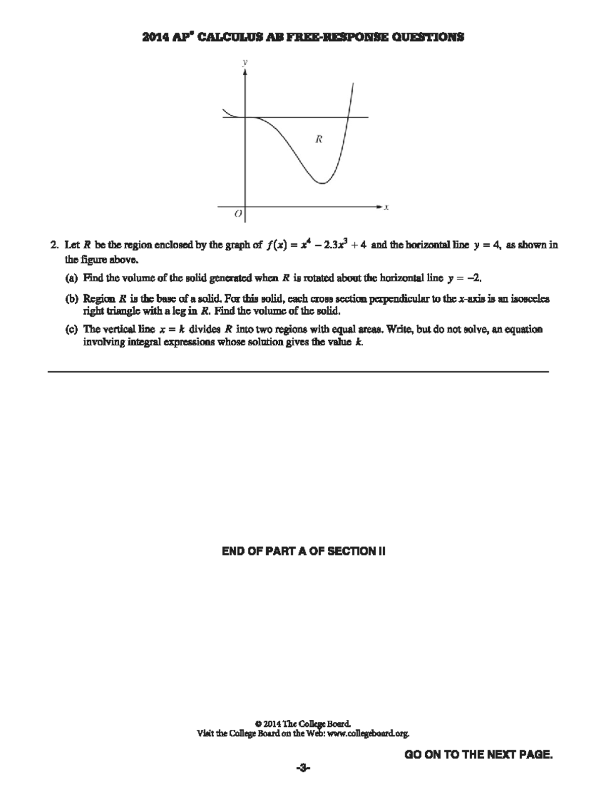 AP Calculus AB FRQ Solutions