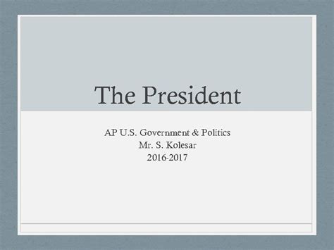 Ap U S Government Politics Chapter 14 Mr S Kolesar Ppt Download