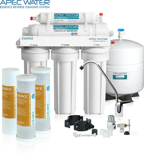Apec Roes 50 5 Stage Reverse Osmosis Drinking Water Filtration System