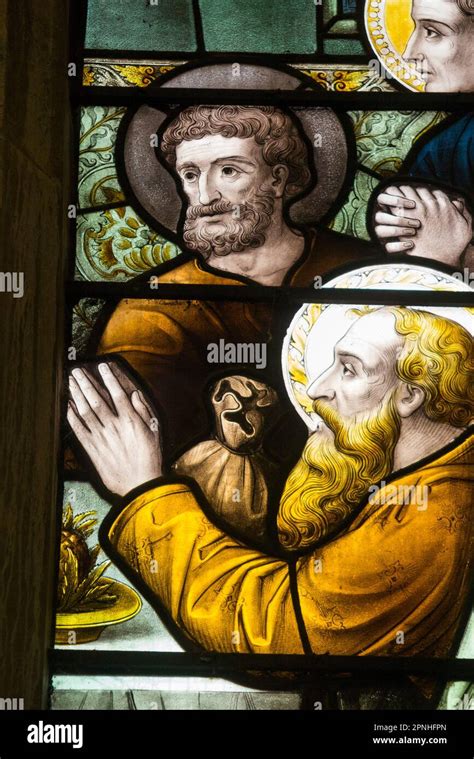 Apostles Including Judas With Money Bag Containing Silver Pieces And Apostles Including Judas With Money Bag Containing Silver Pieces And