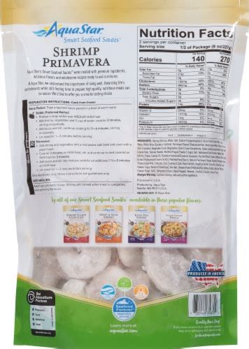 Aqua Star Smart Seafood Sautes Shrimp Primavera 1 Lb City Market Aqua Star Smart Seafood Sautes Shrimp Primavera 1 Lb City Market
