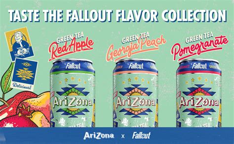 Arizona X Fallout Red Apple Green Tea Energy Drink 234Mg Natural Arizona X Fallout Red Apple Green Tea Energy Drink 234Mg Natural