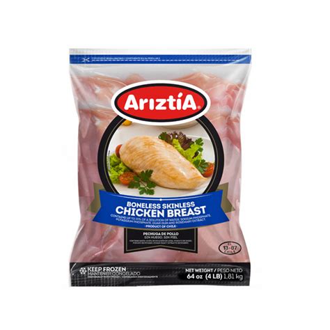 Ariztia Boneless Skinless Chicken Breast Iqf Us Foods Chef Amp 39 Store