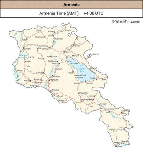 Armenia Time Zone Armenia Time Zone