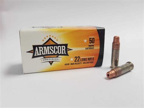 Armscor Cal 22 Magnum Rx High Velocity Hp 40Gr 1838Fps Hr22hm