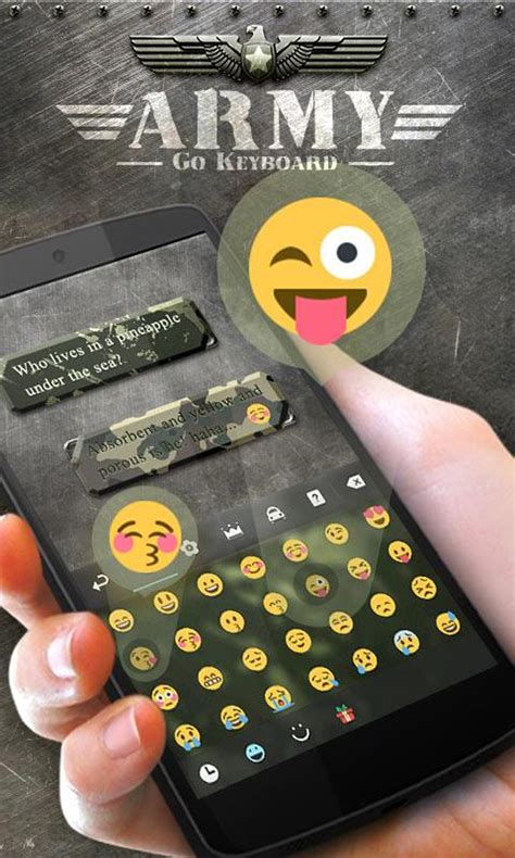 Army Go Keyboard Theme Amp Emoji Apk Para Android Descargar