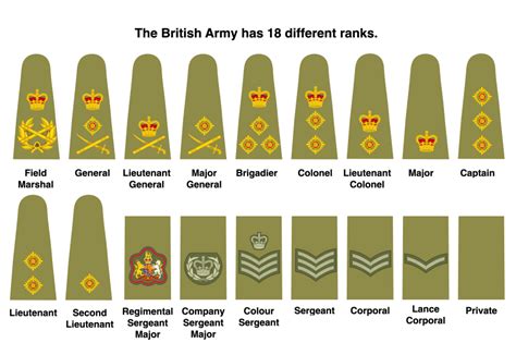 Army Ranks In The Uk