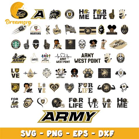 Army West Point Logo Bundle Svg Army West Point Football Svg