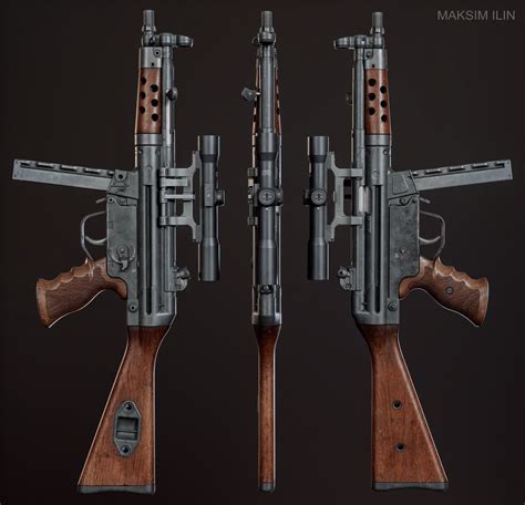 Artstation Mp5 Wood Furniture Set Game Assets Artstation Mp5 Wood Furniture Set Game Assets