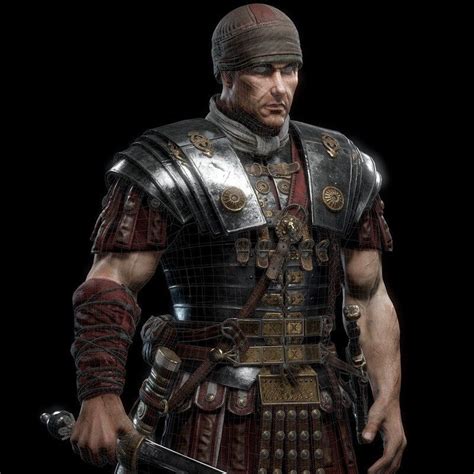 Artstation Roman Centurion Evocatus Juani Forn Roman Centurion